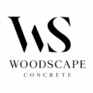 WS WOODSCAPE CONCRETE logo