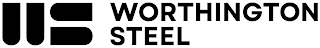 WS WORTHINGTON STEEL logo