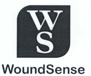 WS WOUND SENSE logo