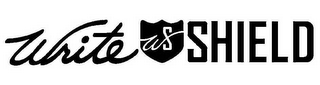 WS WRITE SHIELD logo