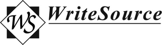 WS WRITESOURCE logo