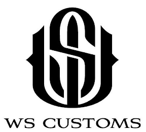 WS WS CUSTOMS logo