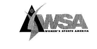 WSA WOMEN'S SPORTS AMERICA logo
