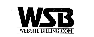 WSB WEBSITE BILLING.COM logo