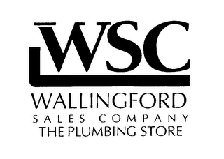 WSC WALLINGFORD SALES COMPANY THE PLUMBING STORE logo
