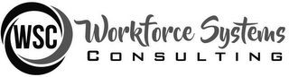 WSC WORKFORCE SYSTEMS CONSULTING logo