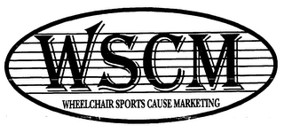 WSCM WHEELCHAIR SPORTS CAUSE MARKETING logo