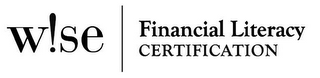 W!SE FINANCIAL LITERACY CERTIFICATION logo