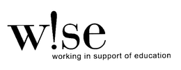 W!SE (WISE) WORKING IN SUPPORT OF EDUCATION logo