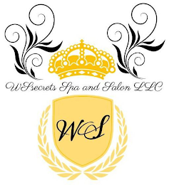 WSECRETS SPA AND SALON LLC WS logo