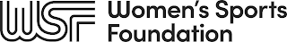WSF WOMEN'S SPORTS FOUNDATION logo