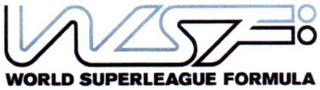 WSF WORLD SUPERLEAGUE FORMULA logo