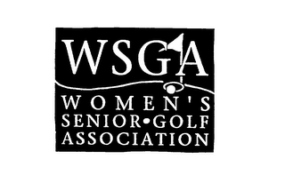 WSGA WOMEN'S SENIOR GOLF ASSOCIATION logo