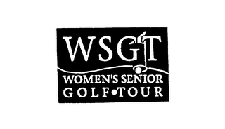 WSGT WOMEN'S SENIOR GOLF TOUR logo