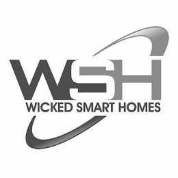 WSH WICKED SMART HOMES logo
