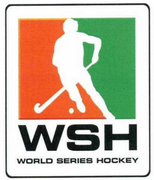 WSH WORLD SERIES HOCKEY logo