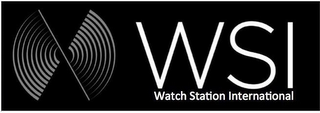 WSI WATCH STATION INTERNATIONAL logo
