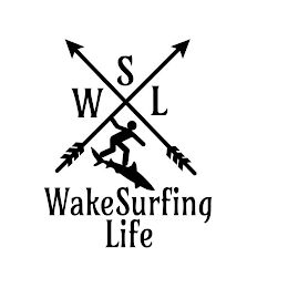 WSL WAKESURFING LIFE logo