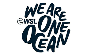 WSL WE ARE ONE OCEAN logo
