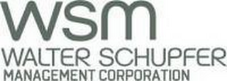 WSM WALTER SCHUPFER MANAGEMENT CORPORATION logo