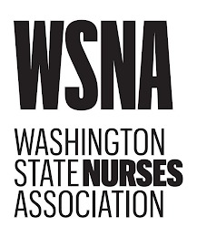 WSNA WASHINGTON STATE NURSES ASSOCIATION logo