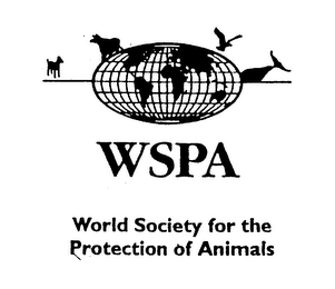 WSPA WORLD SOCIETY FOR THE PROTECTION OF ANIMALS logo
