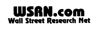 WSRN.COM WALL STREET RESEARCH NET logo