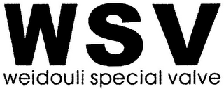 WSV WEIDOULI SPECIAL VALVE logo