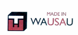 WT MADE IN WAUSAU logo