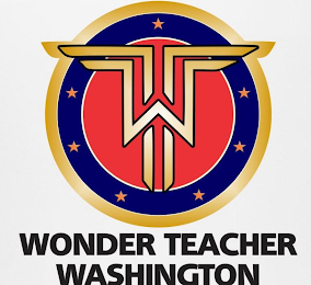 WT WONDER TEACHER WASHINGTON logo