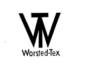 WT WORSTED-TEX logo