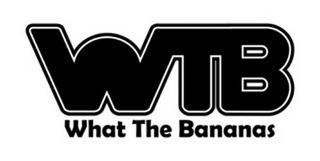 WTB WHAT THE BANANAS logo