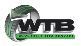 WTB WHOLESALE TIRE BROKERS logo