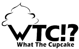 WTC!? WHAT THE CUPCAKE logo