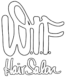 W.T.F. HAIR SALON logo