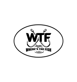 WTF WHERE'S THE FISH logo
