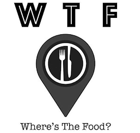 WTF WHERE'S THE FOOD? logo