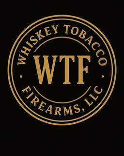 WTF • WHISKEY TOBACCO • FIREARMS, LLC logo