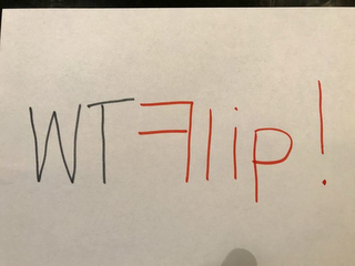 WTFLIP! logo