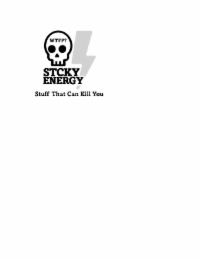 WTFP? STCKY ENERGY STUFF THAT CAN KILL YOU logo