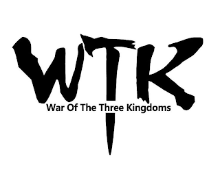 WTK WAR OF THE THREE KINGDOMS logo