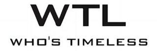 WTL WHO'S TIMELESS logo