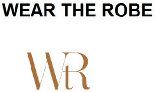 WTR WEAR THE ROBE logo