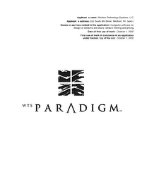 WTS PARADIGM logo