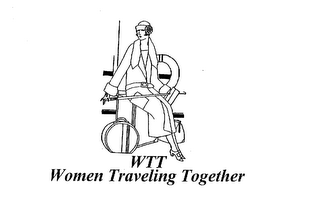 WTT WOMEN TRAVELING TOGETHER logo