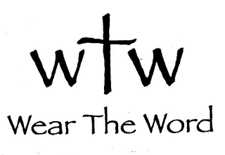 WTW WEAR THE WORD logo