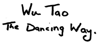 WU TAO THE DANCING WAY. logo