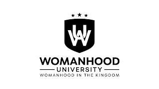 WU WOMANHOOD UNIVERSITY WOMANHOOD IN THE KINGDOM logo