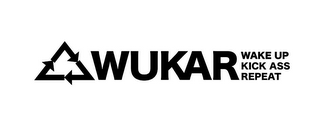 WUKAR WAKE UP KICK ASS REPEAT logo