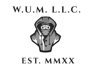 W.U.M. L.L.C. EST. MMXX logo